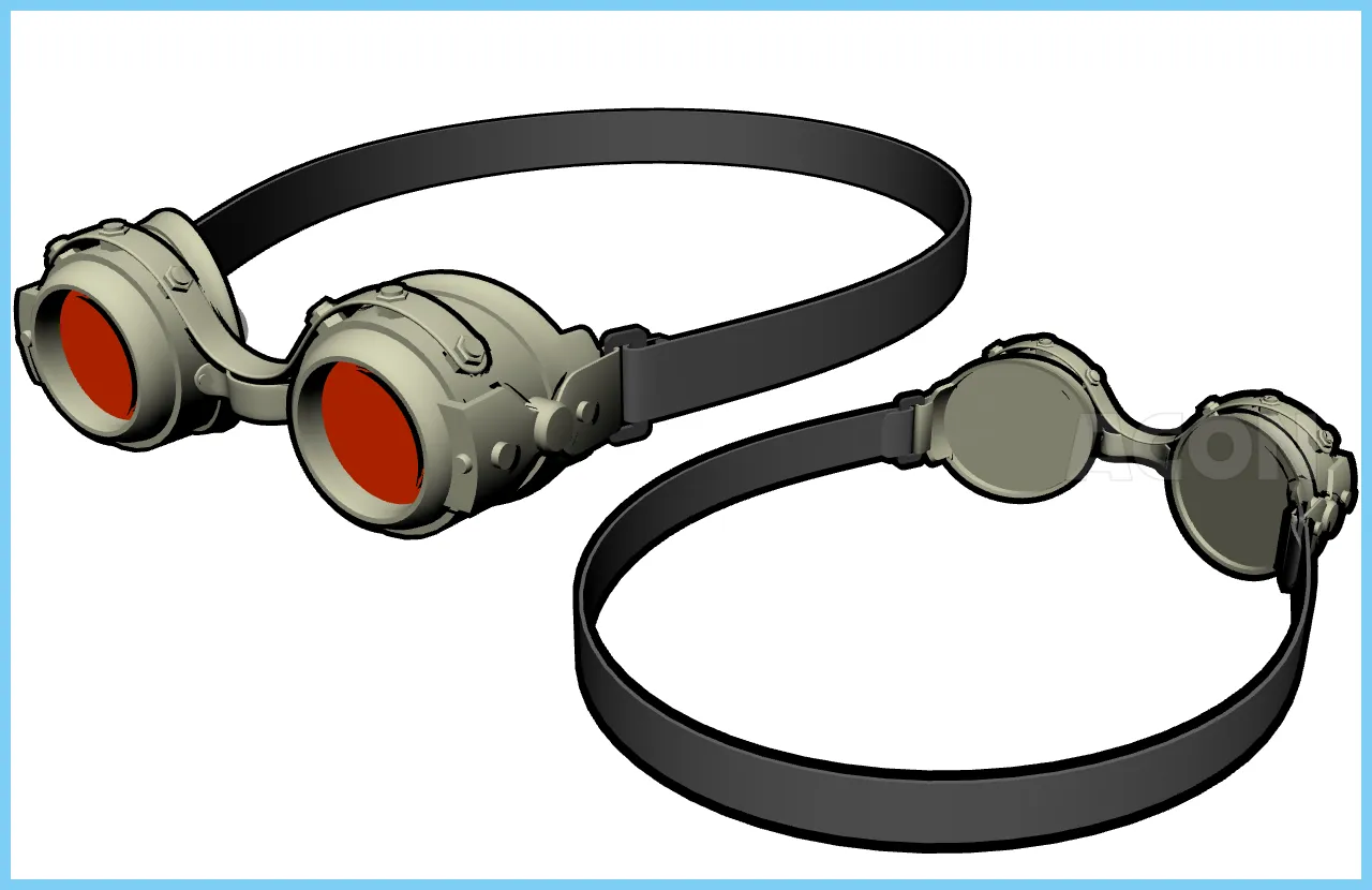 steampunk goggles スチームパンクゴーグル