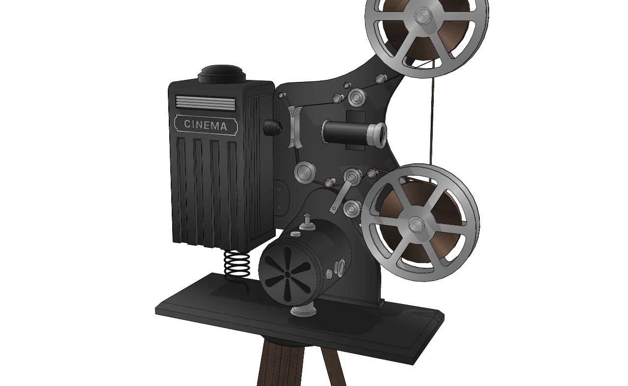 19世紀の映写機