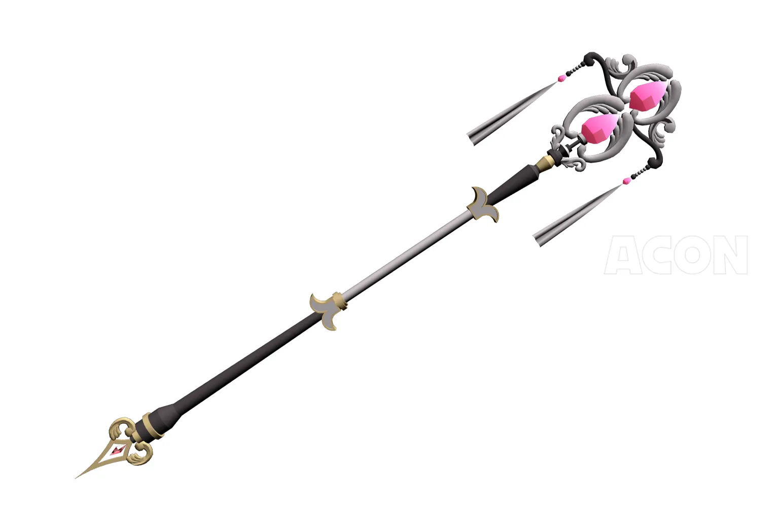 のあ 木製ファンタジー風杖オーダー品 ファンタジー杖 7