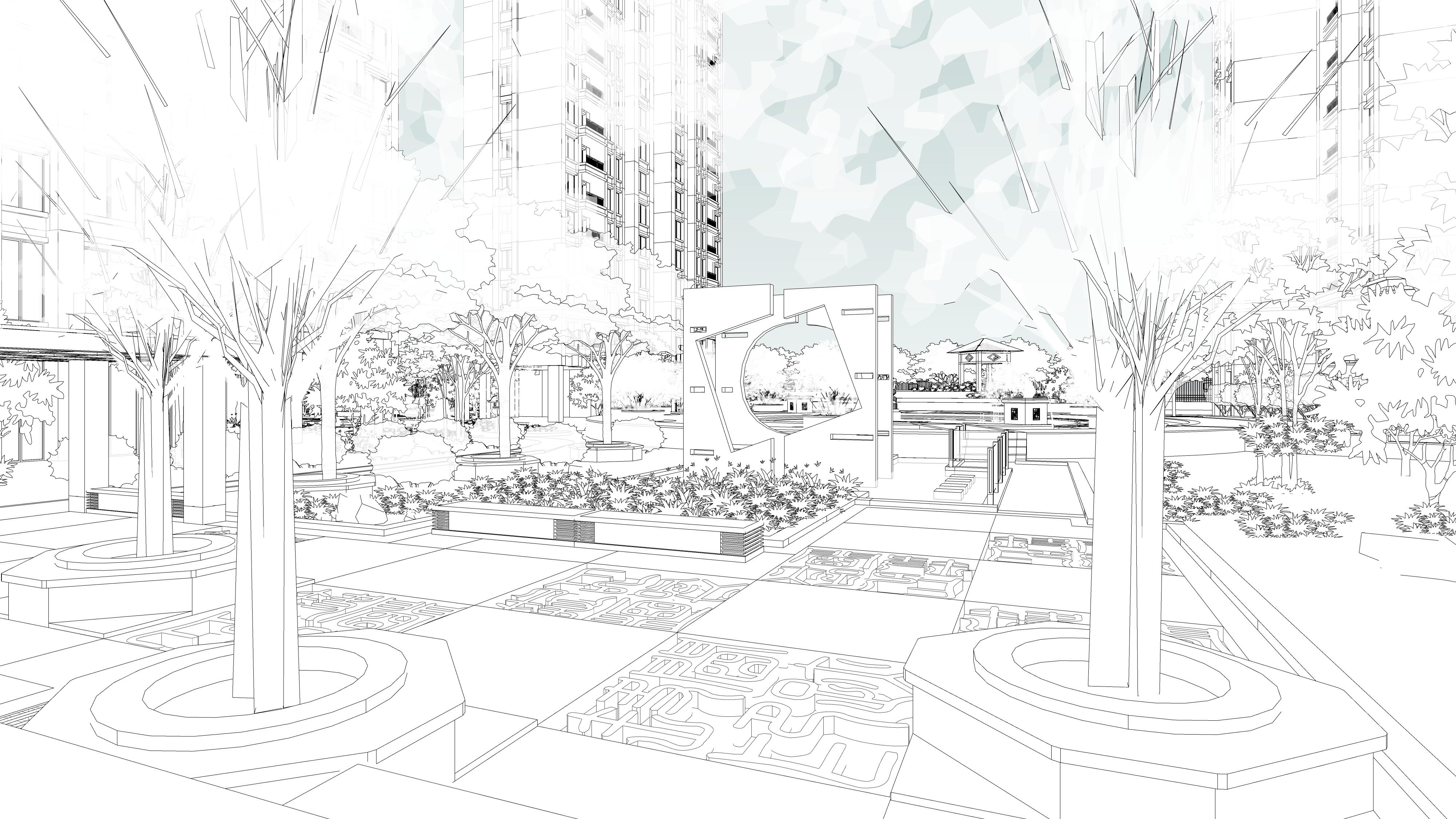 Highrise Apartment Complex