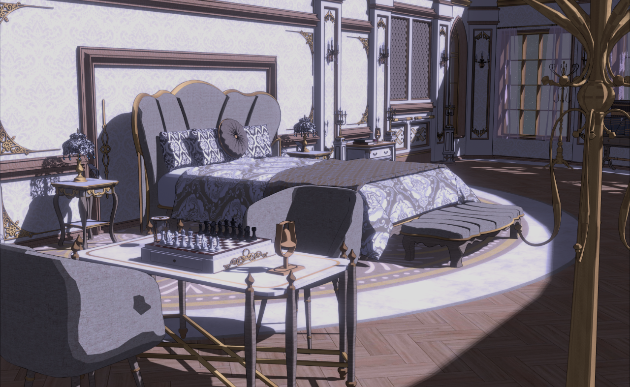 豪邸の新しいささやき - 寝室