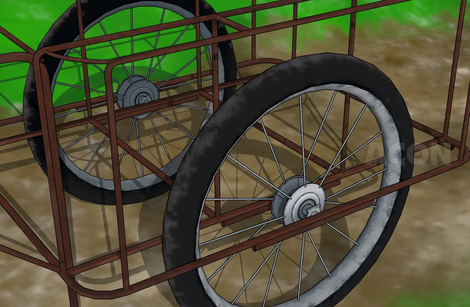 リヤカー