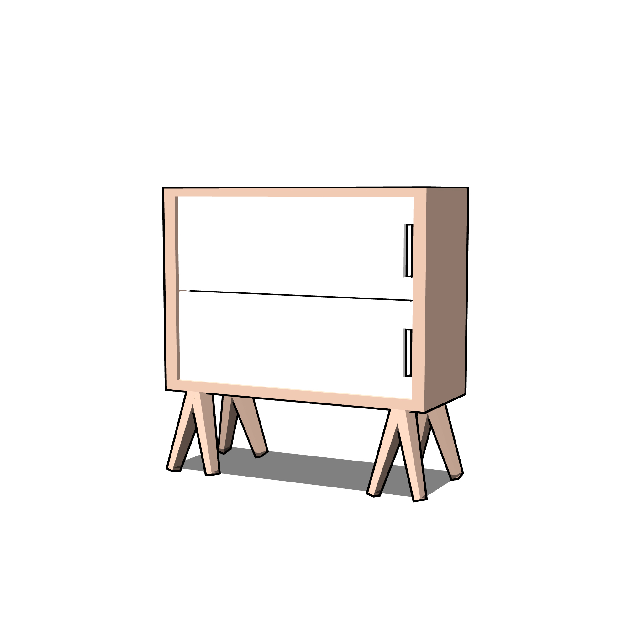 Simple Cabinet 3d