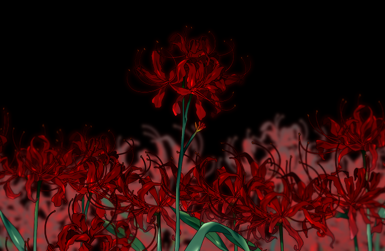 【レア】VIVIENNE TAM✨パワーネット　マオカラー✨彼岸花 レア】VIVIENNE TAM✨パワーネット マオカラー✨彼岸花 レア