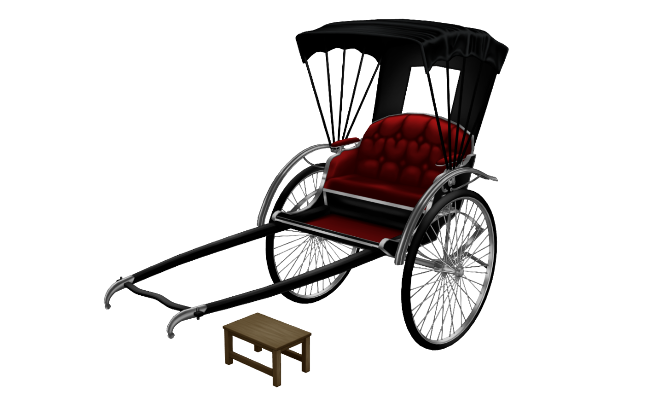 人力車 [ユゴク小物 単品]