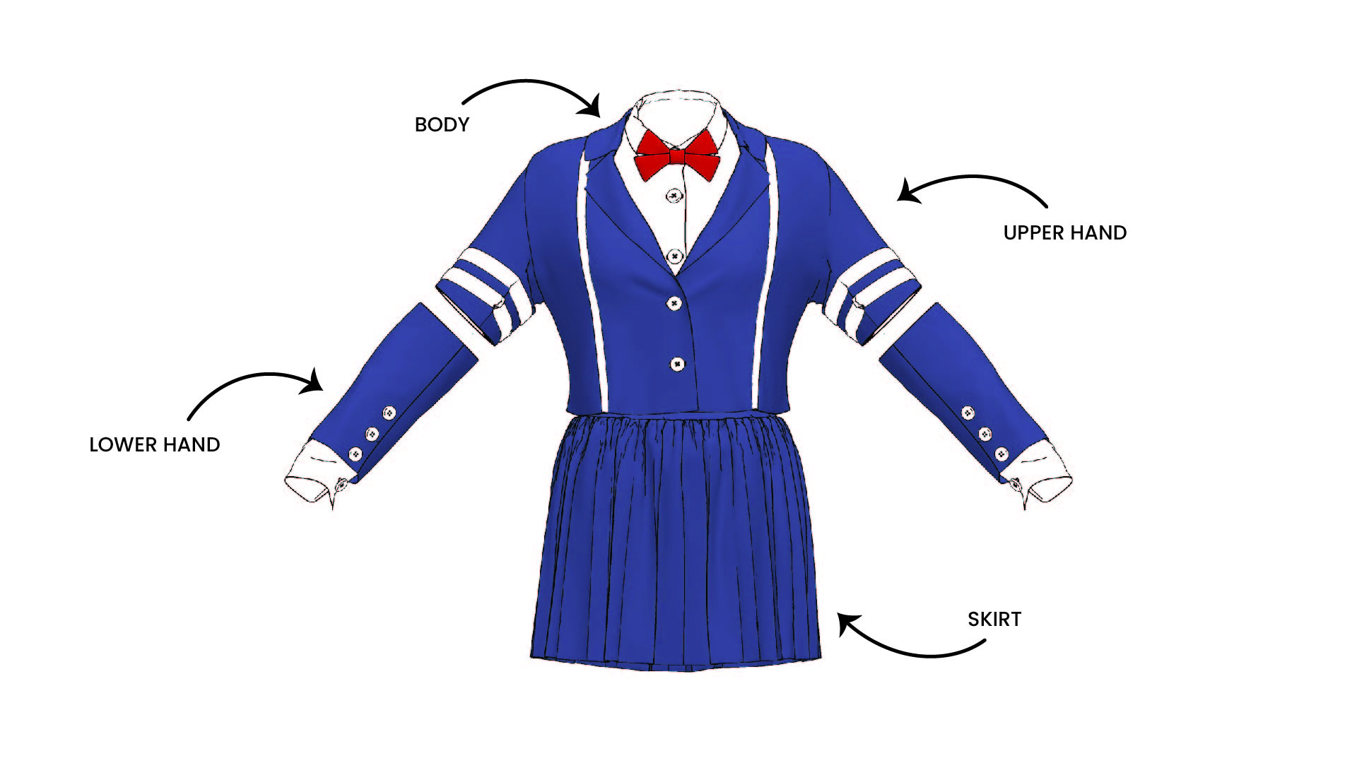 Female School Uniform (Blue)