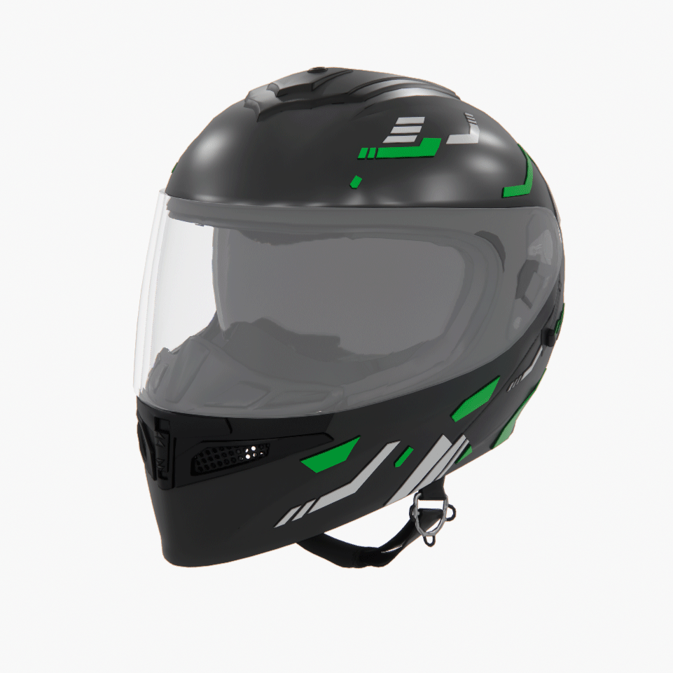 バイクとヘルメット