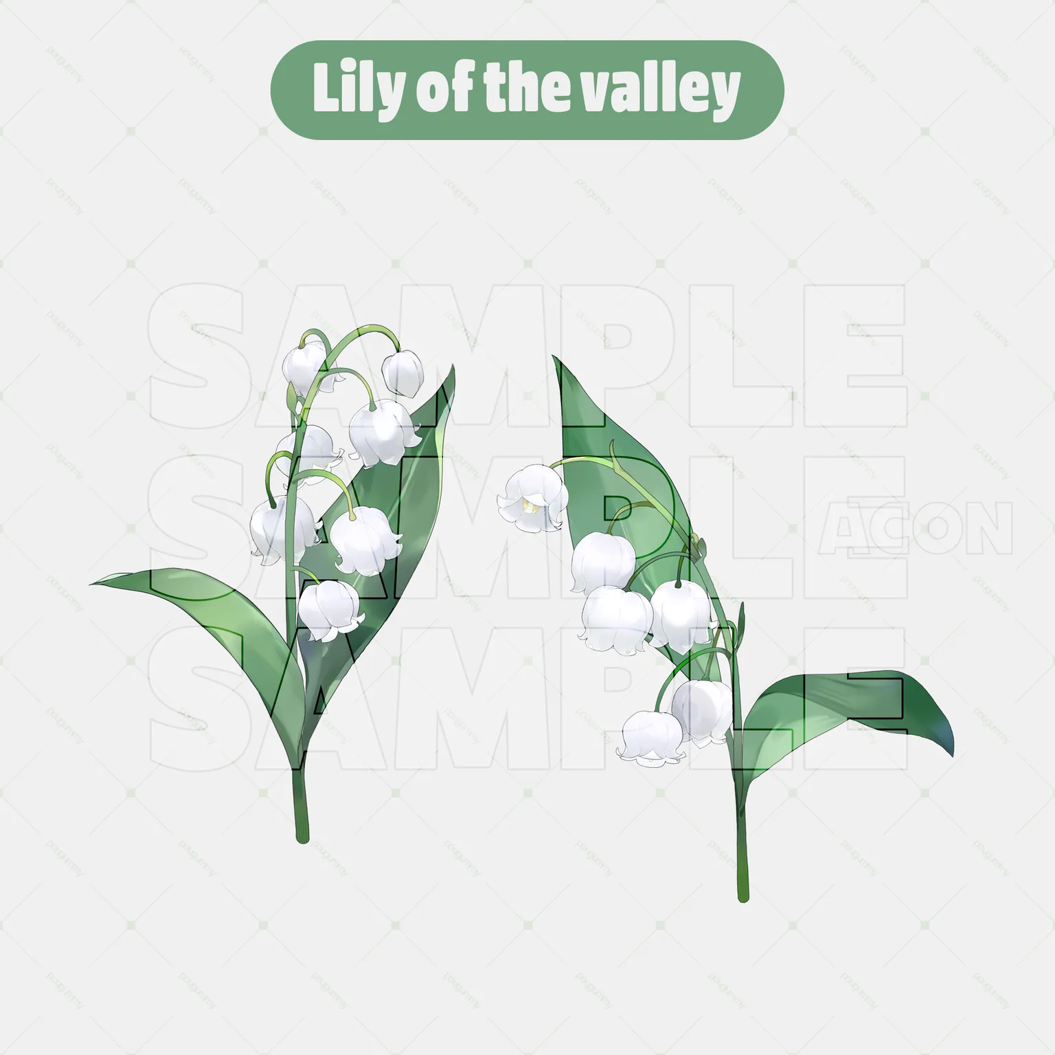 Modular Lily-of-the-Valley Brush