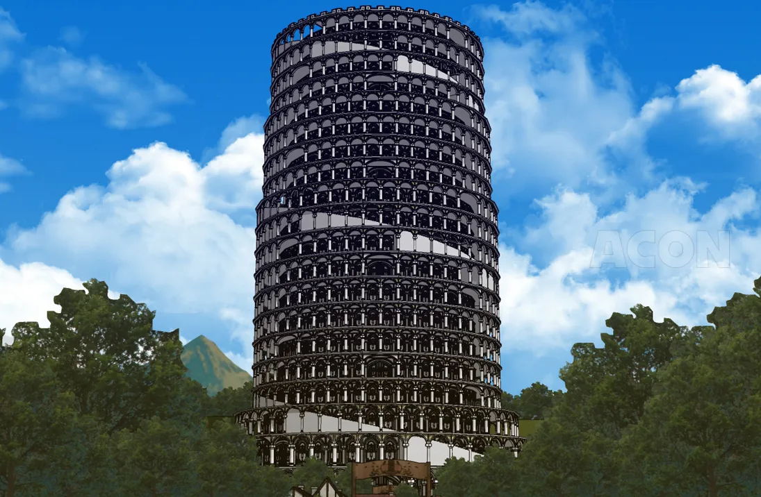 バベルの塔-村