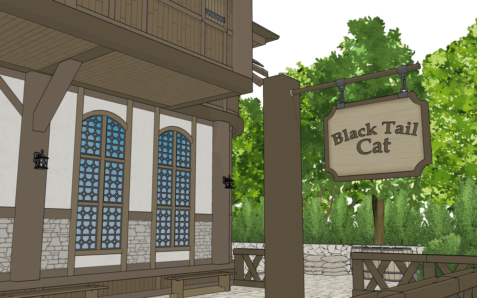 Medieval Inn - Exterior