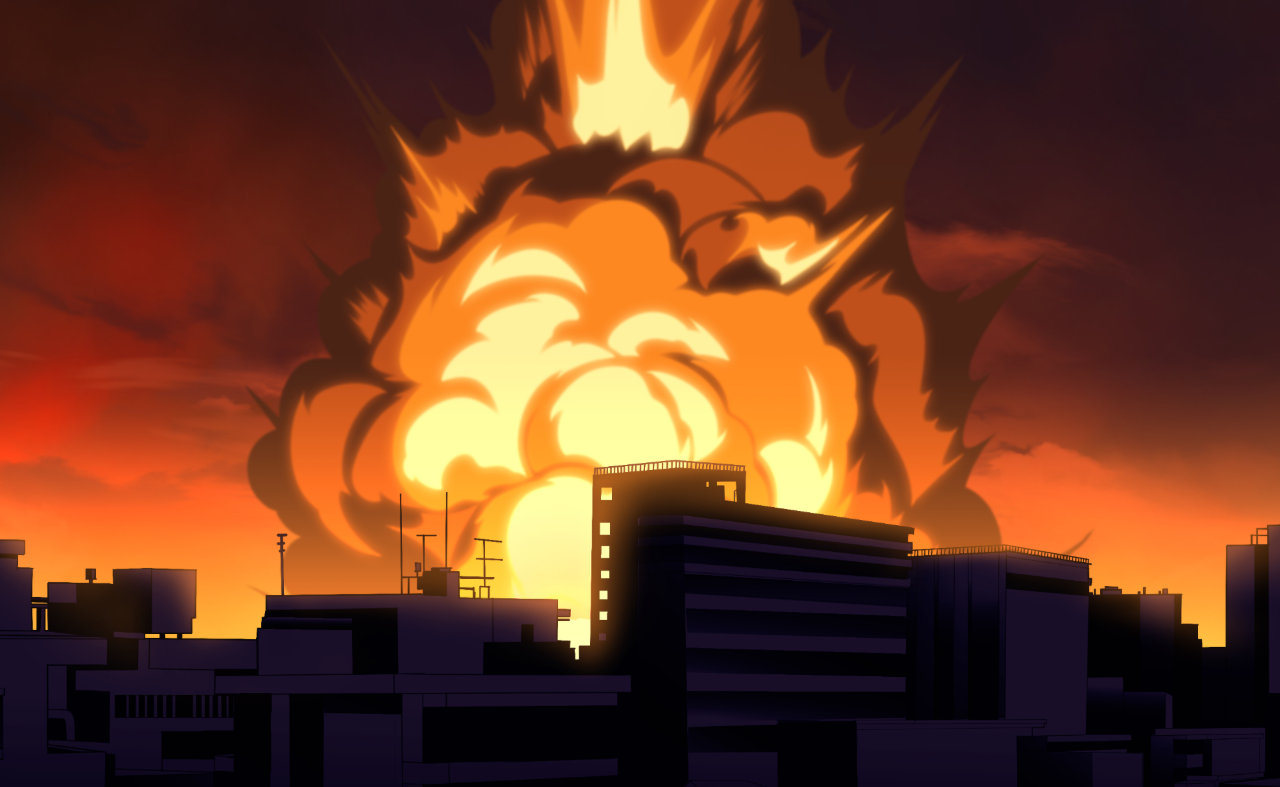 アクション 魔法 エフェクト <爆発>