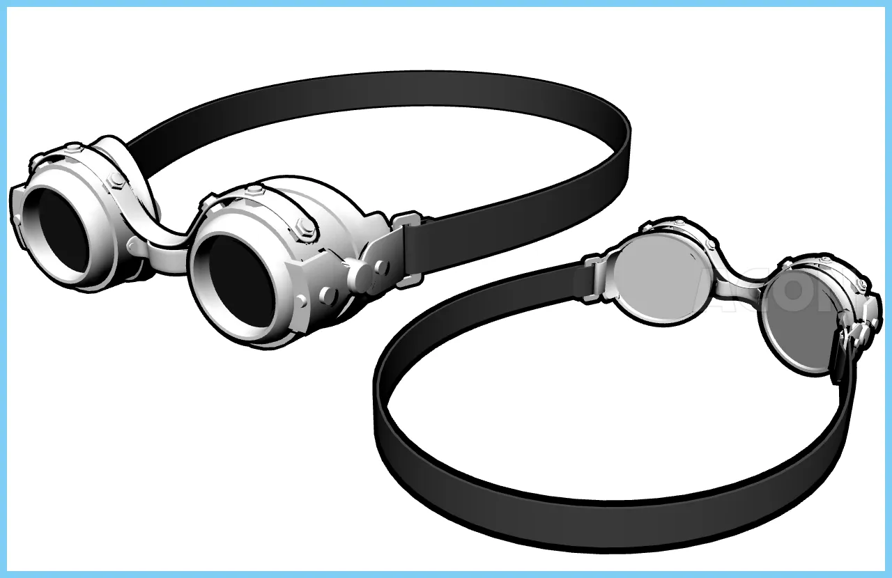 steampunk goggles スチームパンクゴーグル