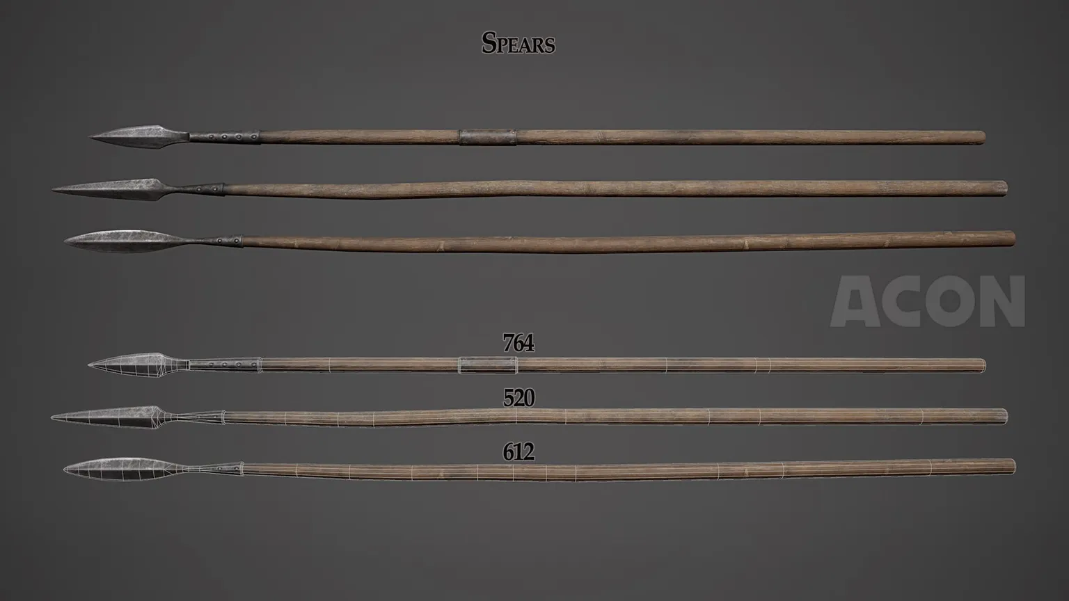中世武器 - ポールアームズI