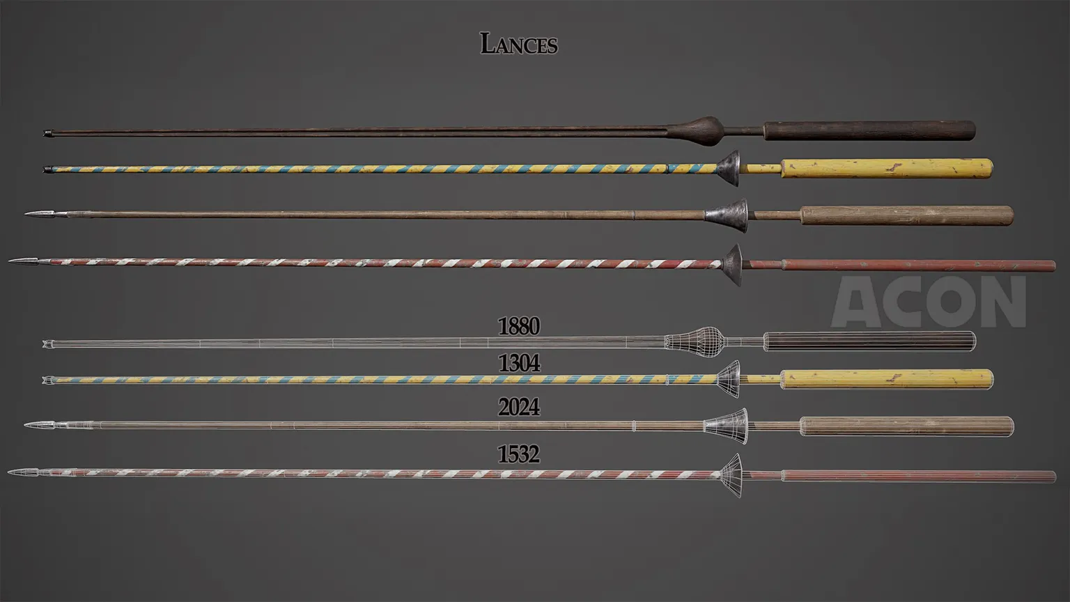 中世武器 - ポールアームズI