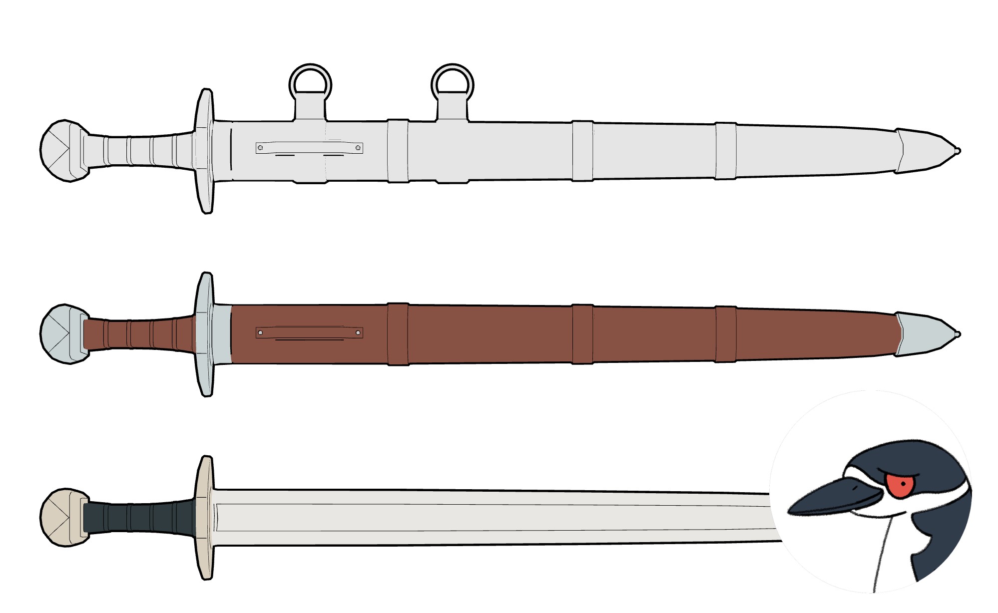 ヘオラギ商店]中世剣 Sword No.1