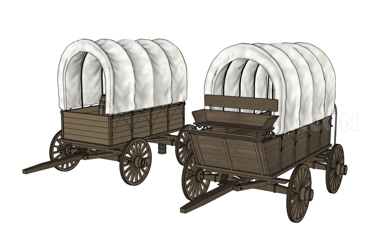 荷馬車2種セット