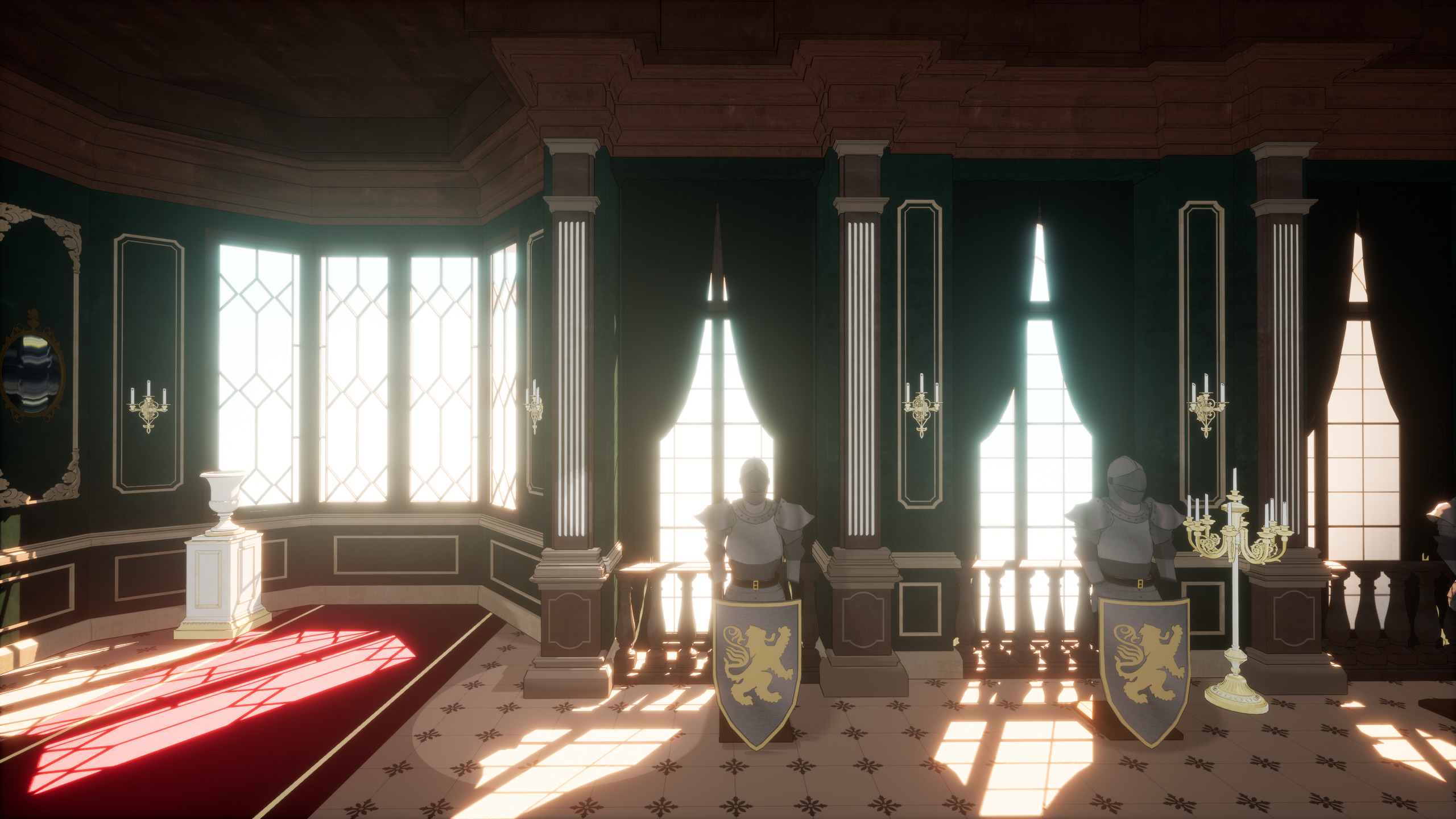 Duke of the North Winter Castle Duchess Bedroom & Bathroom