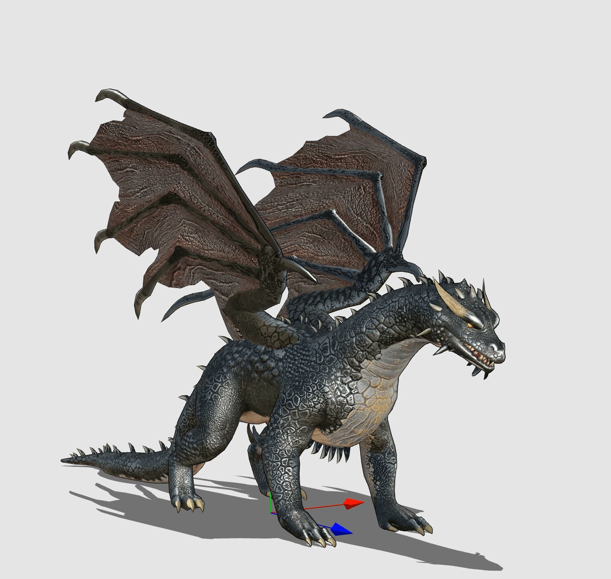 Animated Dragon Three Motion Loops - Download Free 3D model by  LasquetiSpice (@LasquetiSpice) [eca98cf]