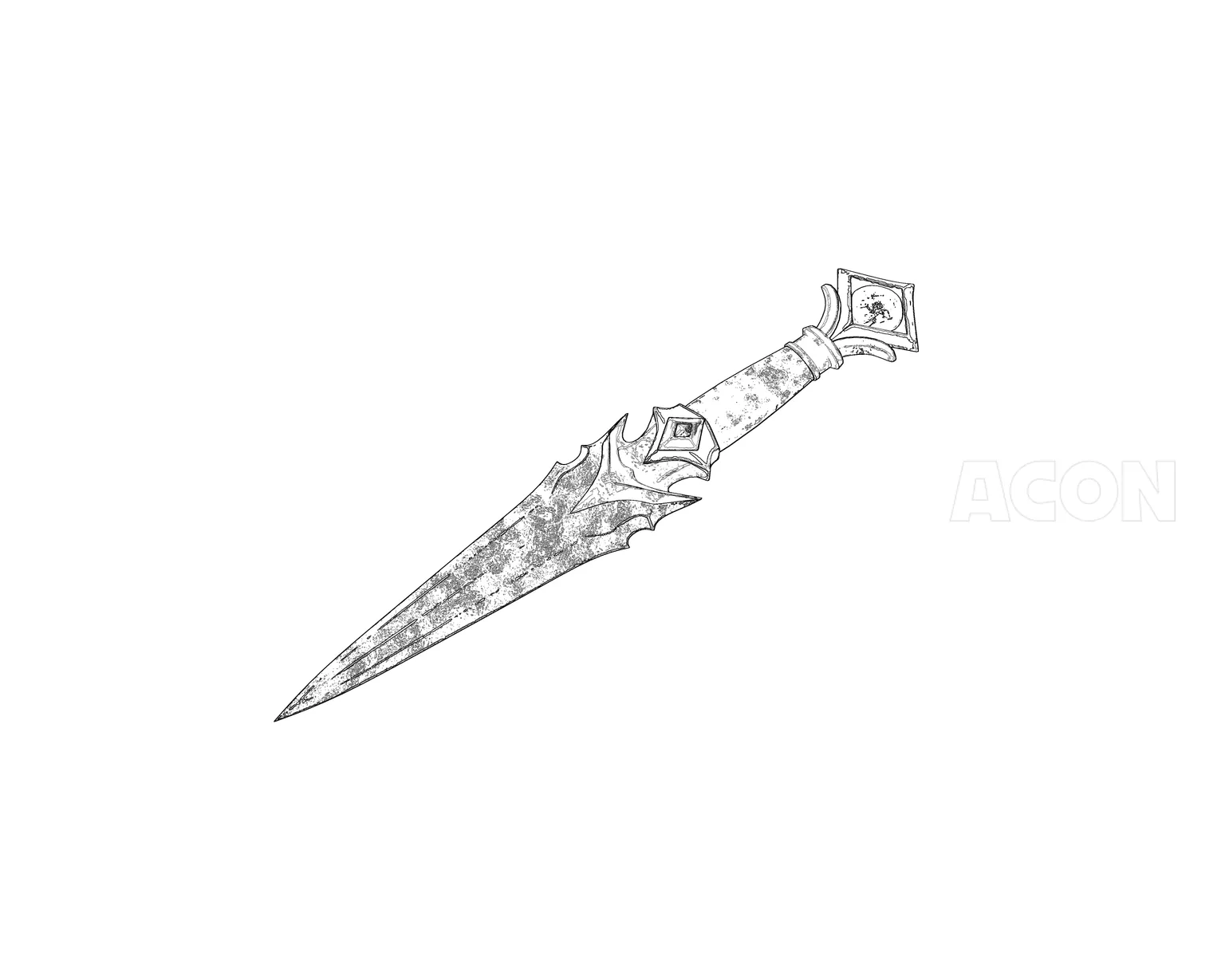すぐに配備可能なファンタジー短剣武器·西洋武器