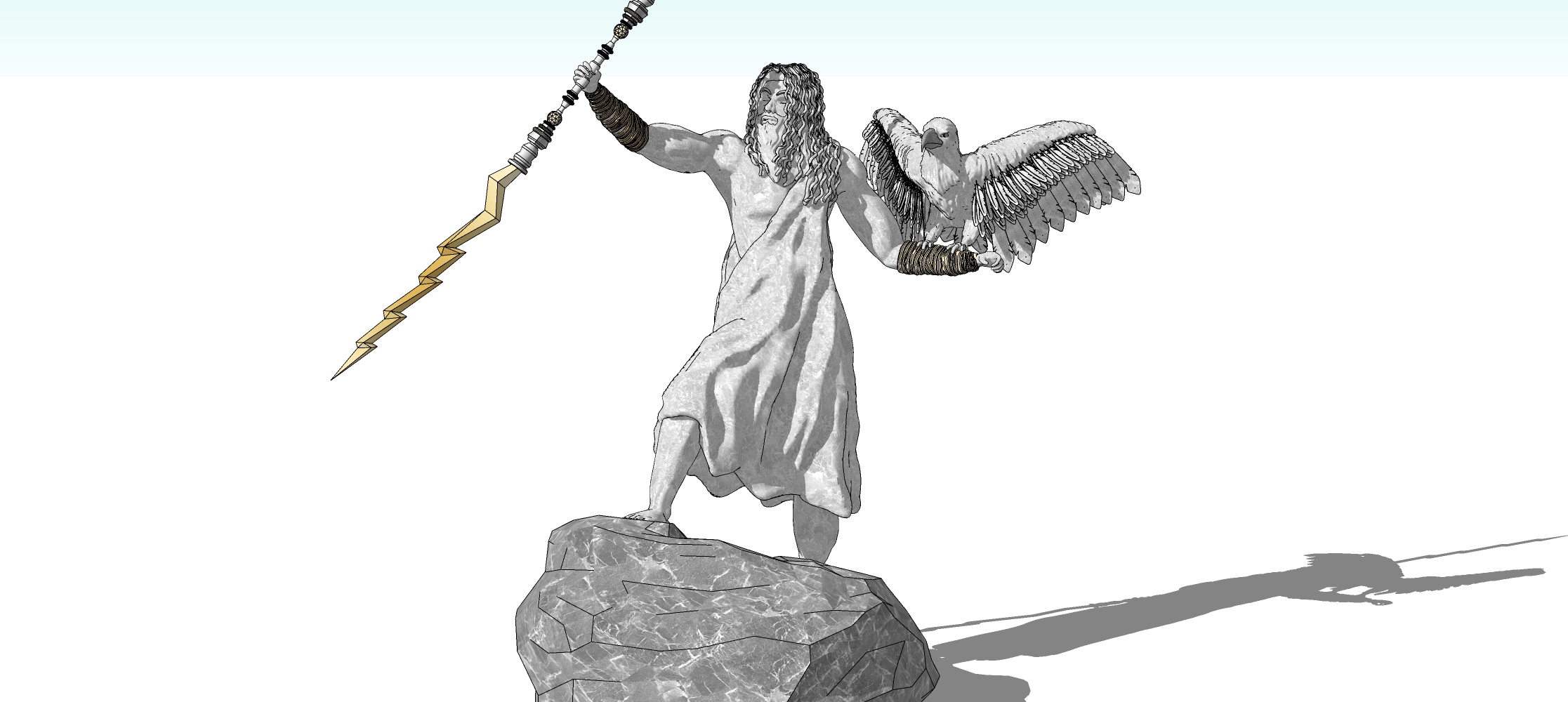 Statue Zeus Statue