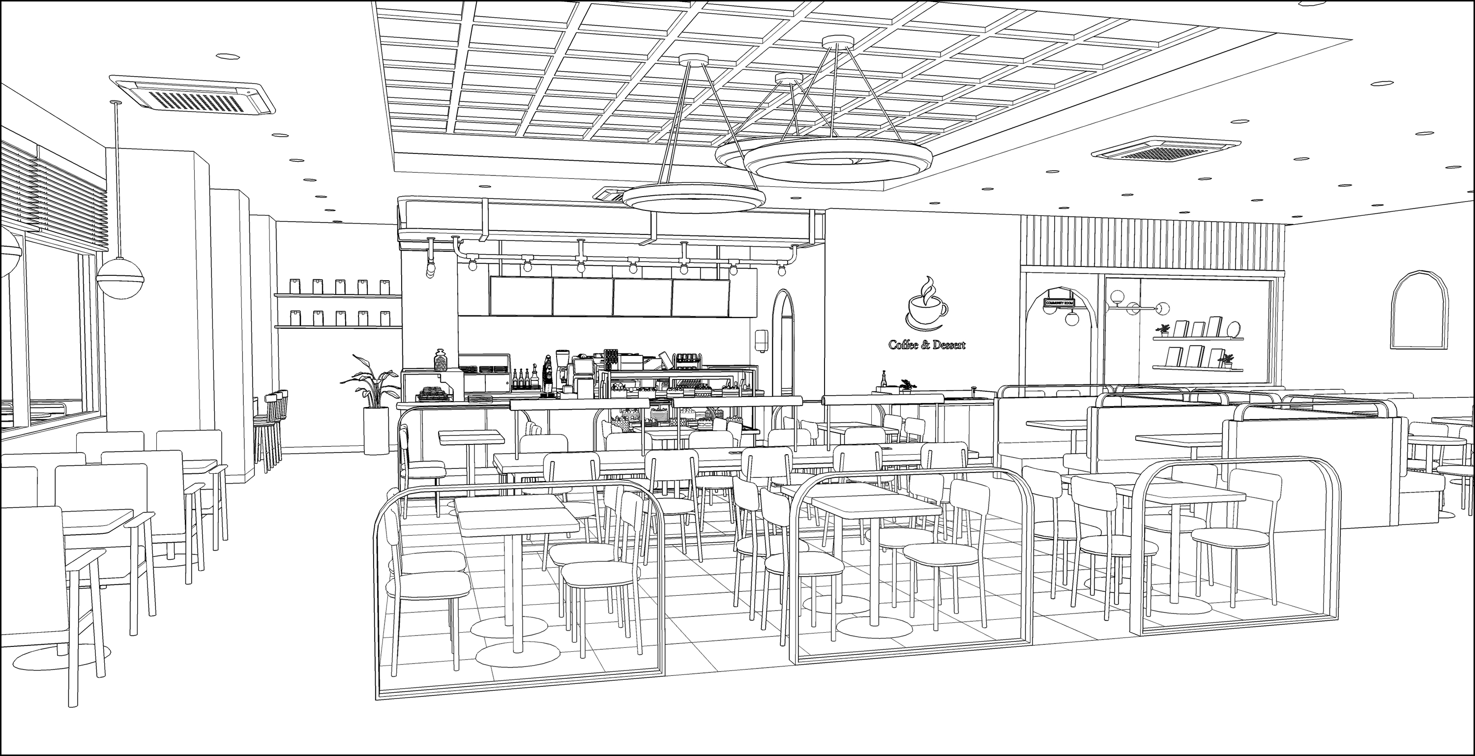 a sweet dessert cafe