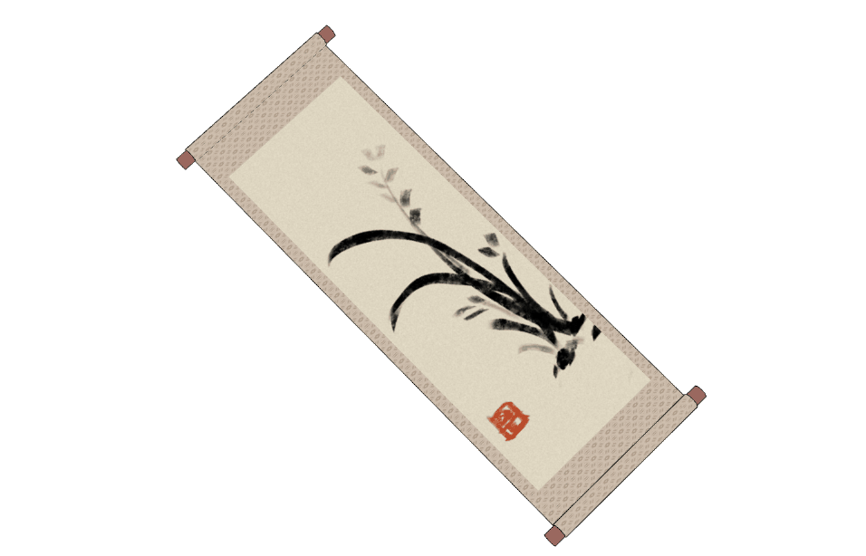 東洋掛け軸
