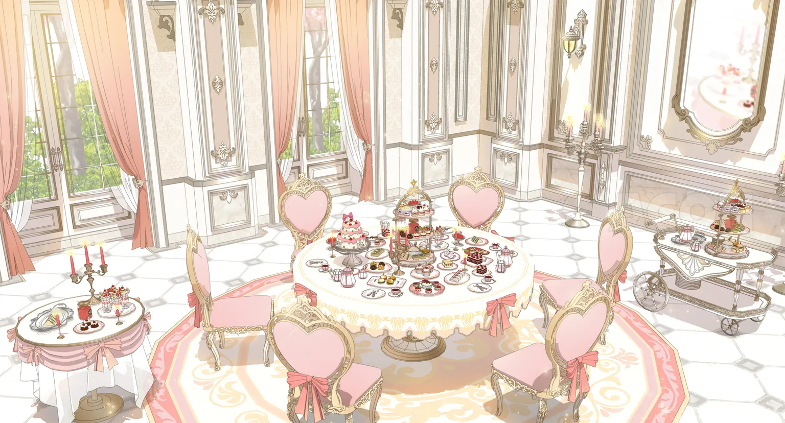 Tea party at 4 p.m