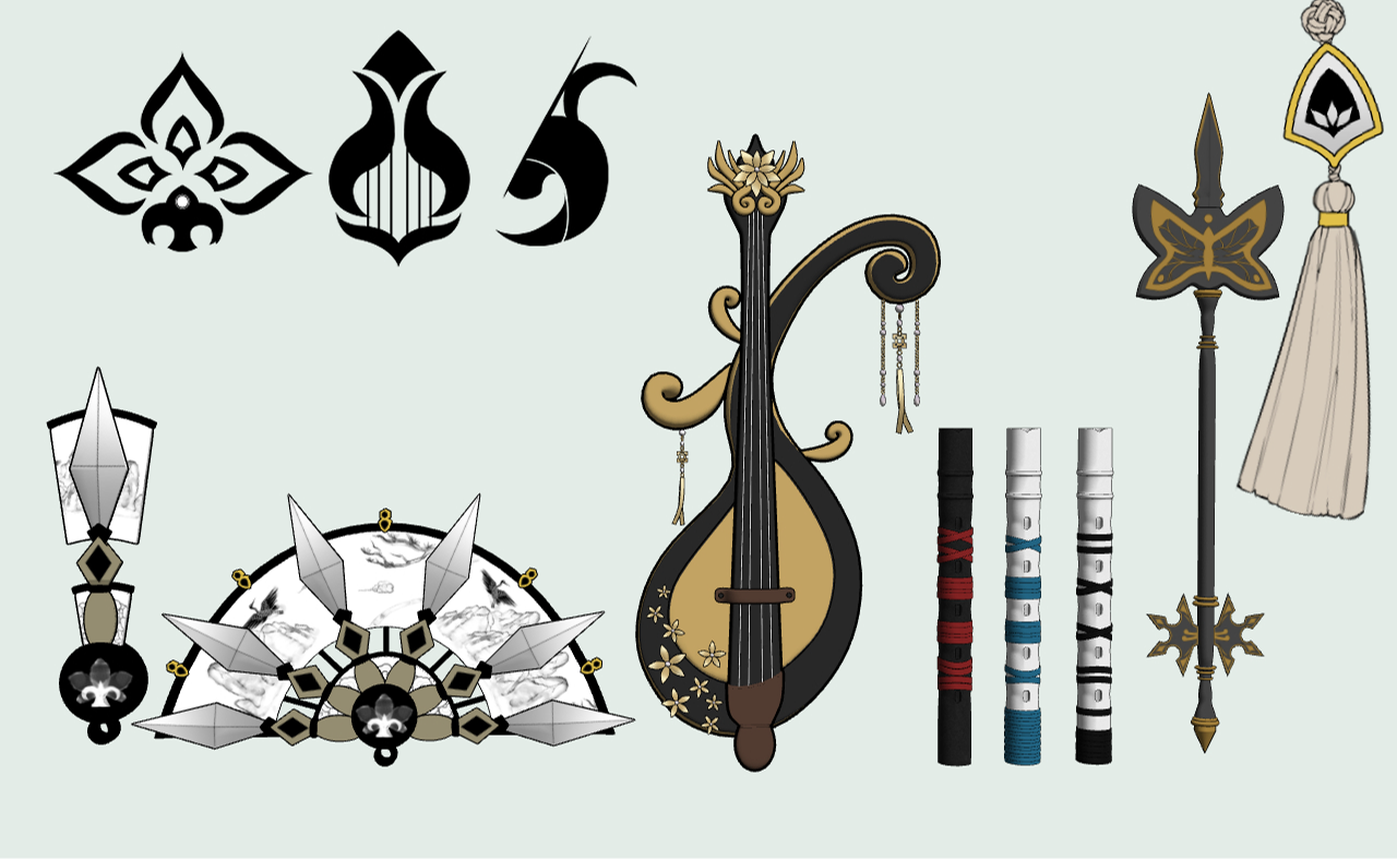 武侠武器 八大セガセット (3D 2D)