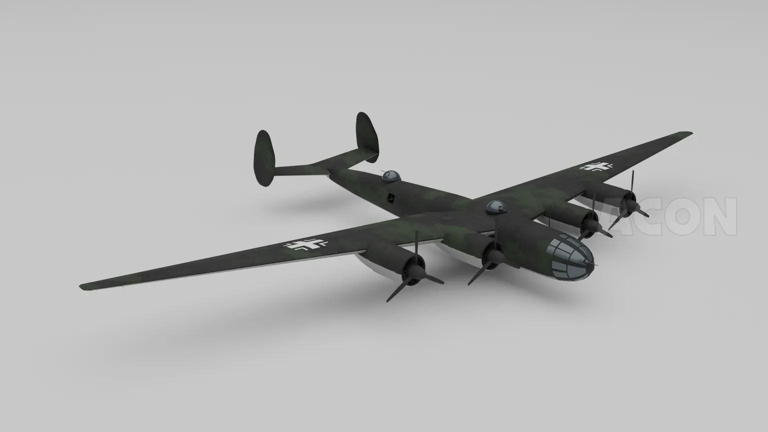 航空機・ヘリコプター Messerschmitt Me 264 1/72 航空機