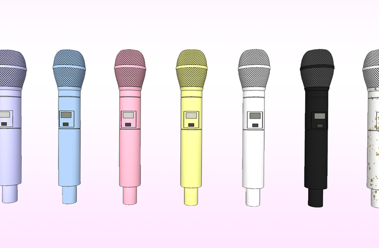 韓国アイドルマイク kpop マイク 金 アイドルなりきり企画 カバーダンスのクオリティup 100円ショップの材料だけで完成 アイドルマイクの作り方